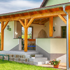 Terassenüberdachung in Ehrenberg/Sachsen